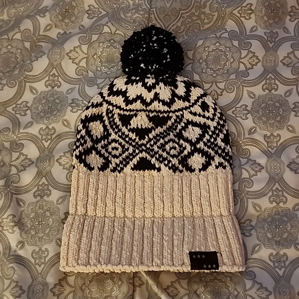 Superdry Rodeo West Textured Beanie NWT - Picture 3 of 5